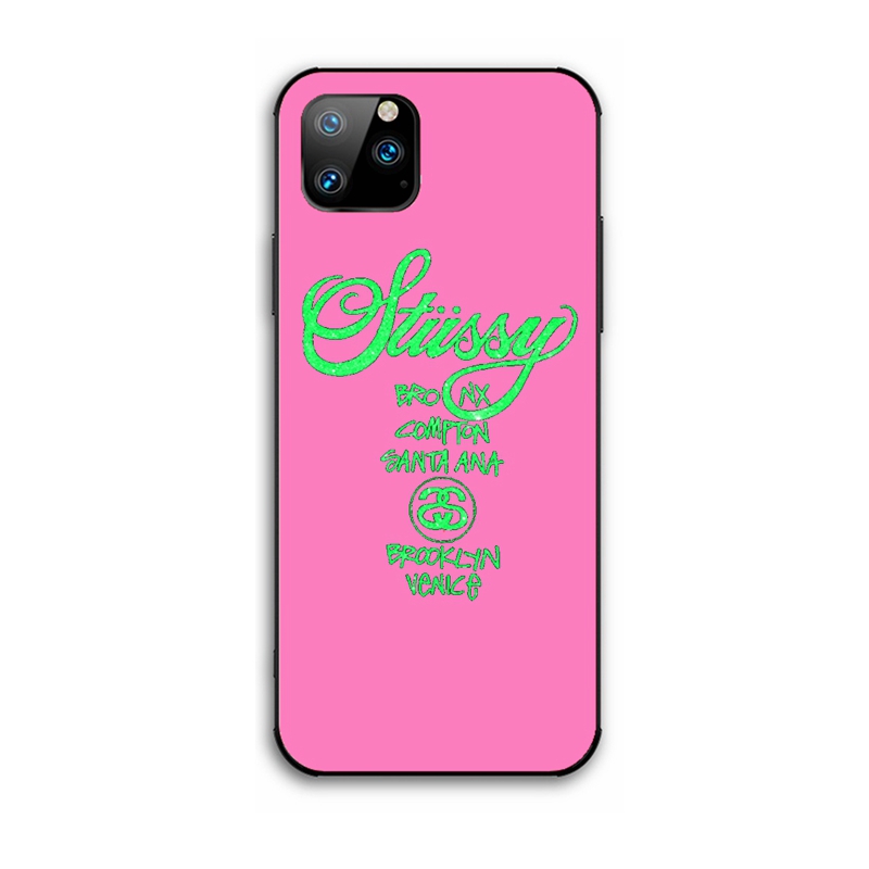 ステューシー iphone12/13 proケース ブランド stussy アイフォン13/13miniカバー