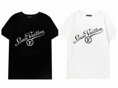  ルイヴィトン 半袖Ｔシャツ カジュアル ルイビトンテイシャツ 男女兼用 ファッション