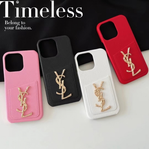 YSL iPhone15 ultra 14 plus SE3 iphone13 pro/13 miniケース iphone14 